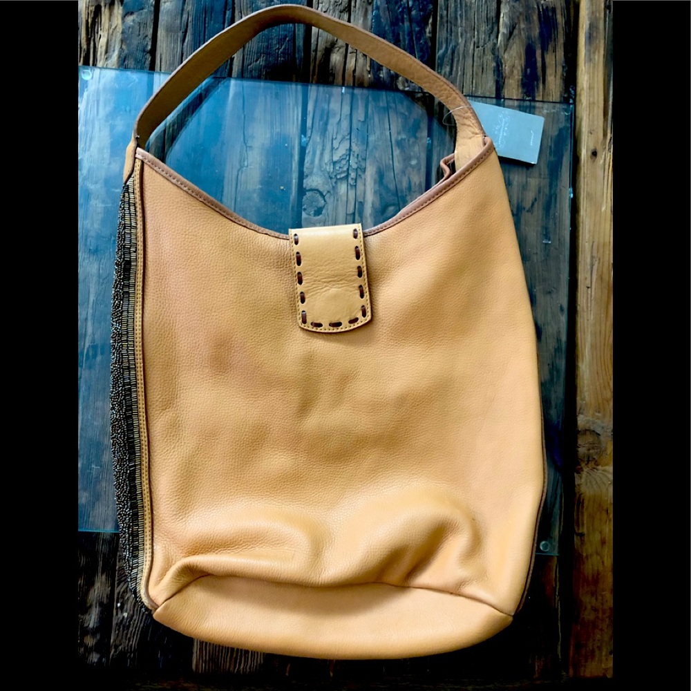 Large Soft Leather Holding Hoses purse (not Sold)